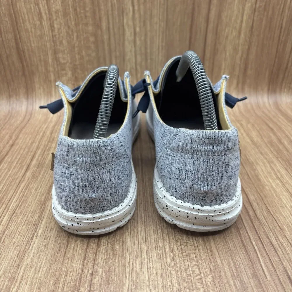 Hey‎ Dude Wendy Chambray White Blue/US Women's 9 Slip on sneakers